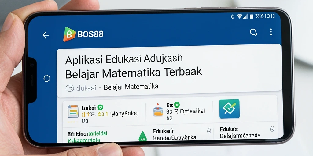 Tampilan antarmuka BOS88 yang interaktif dan edukatif.