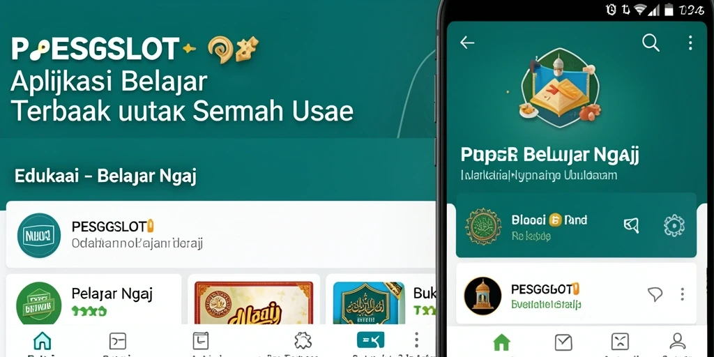 Tampilan antarmuka PESGSLOT yang interaktif dan mudah digunakan.