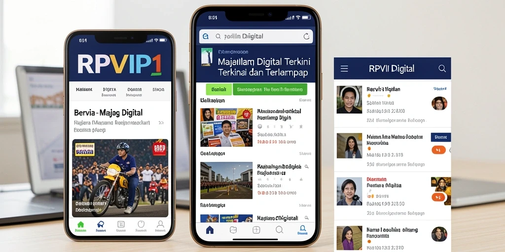 Tampilan antarmuka aplikasi RPVIP1 yang modern dan intuitif.
