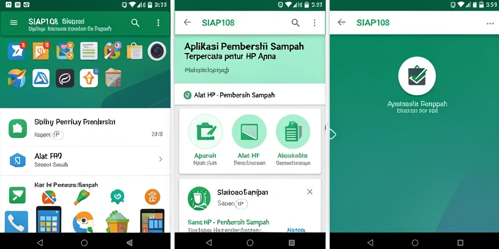 Tampilan antarmuka SIAP108 yang sederhana dan fungsional.