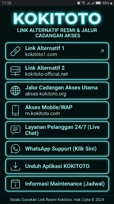Link Alternatif Kokitoto untuk Pengguna Android