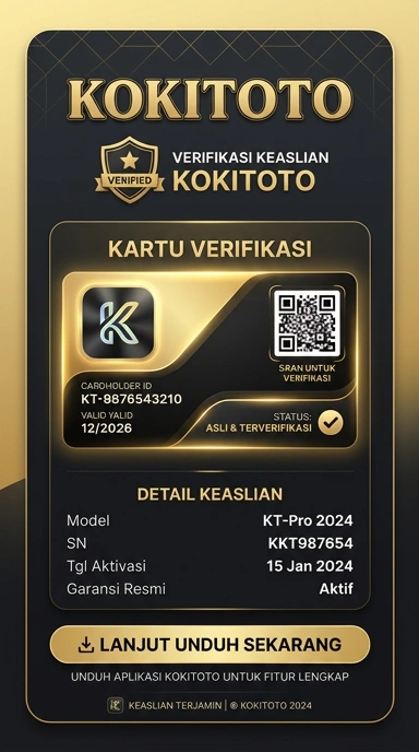 Kanal Resmi Unduh APK Kokitoto untuk Android